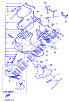 CARENAGES 1  pour Yamaha XJ900F de 1991