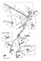 MAITRE CYLINDRE AVANT pour Yamaha XJS 900 DIVERSION de 1996