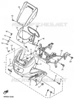 CARENAGES 1  pour Yamaha XJS 900 DIVERSION de 1996