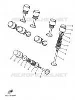 SOUPAPE pour Yamaha XJS 900 DIVERSION de 1996