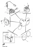 PARTIE ELECTRIQUE 1 pour Yamaha XJS 900 DIVERSION de 1996