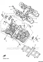 CULASSE pour Yamaha XJS 900 DIVERSION de 1997