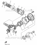 TRANSMISSION INTERMEDIAIRE pour Yamaha XJS 900 DIVERSION de 1997