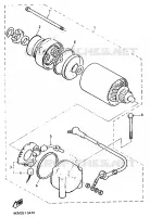 DEMARREUR pour Yamaha XJS 900 DIVERSION de 1997