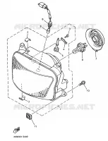 PHARE  pour Yamaha XJS 900 DIVERSION de 1997