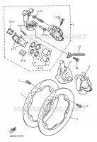 ETRIER DE FREIN AVANT pour Yamaha XJS 900 DIVERSION de 1997
