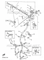 MAITRE CYLINDRE AVANT pour Yamaha XJS 900 DIVERSION de 1997