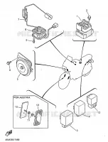 PARTIE ELECTRIQUE 1 pour Yamaha XJS 900 DIVERSION de 1997