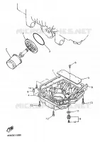 FILTRE A HUILE pour Yamaha XJS 900 DIVERSION de 1997