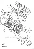 CULASSE pour Yamaha XJS 900 DIVERSION de 1997