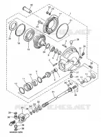 CARDAN / COUPLE CONIQUE pour Yamaha XJS 900 DIVERSION de 1997