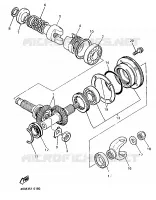 TRANSMISSION INTERMEDIAIRE pour Yamaha XJS 900 DIVERSION de 1997