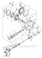 CARDAN / COUPLE CONIQUE pour Yamaha XJS 900 DIVERSION de 1997
