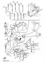 PARTIE ELECTRIQUE 2 pour Yamaha XJS 900 DIVERSION de 1997
