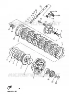 EMBRAYAGE DE DEMARREUR pour Yamaha XJS 900 DIVERSION de 1997