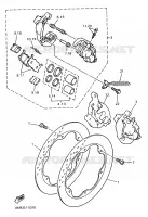 ETRIER DE FREIN AVANT pour Yamaha XJS 900 DIVERSION de 1997