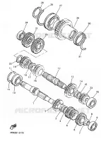 TRANSMISSION pour Yamaha XJS 900 DIVERSION de 1997