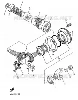 TRANSMISSION INTERMEDIAIRE pour Yamaha XJS 900 DIVERSION de 1997