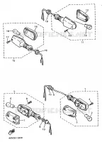 CLIGNOTANT pour Yamaha XJS 900 DIVERSION de 1997