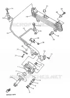 RADIATEUR D'HUILE / ECHANGEUR pour Yamaha XJS 900 DIVERSION de 1997