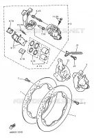 ETRIER DE FREIN AVANT pour Yamaha XJS 900 DIVERSION de 1997