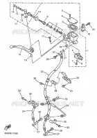 MAITRE CYLINDRE AVANT pour Yamaha XJS 900 DIVERSION de 1997