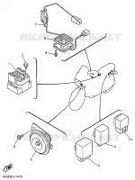 PARTIE ELECTRIQUE 1 pour Yamaha XJS 900 DIVERSION de 1997