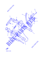 ARBRE A CAMES / CHAINE DE DISTRIBUTION pour Yamaha XJS 900 DIVERSION de 2001