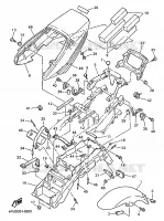 GARDE BOUE pour Yamaha XJR1200 de 1998