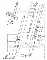 FOURCHE pour Yamaha XJR1200 de 1998