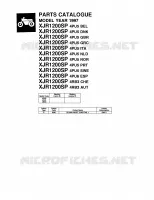 * CATALOG PREFACE * pour Yamaha XJR1200SP de 1997