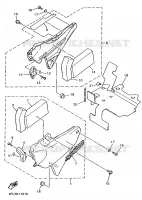 COUVERCLE LATERAL pour Yamaha XJR1200SP de 1997