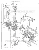 CARBURATEUR pour Yamaha XJR1200SP de 1997