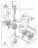 CARBURATEUR pour Yamaha XJR1200SP de 1998
