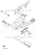 BRAS ARRIERE pour Yamaha XJR1200SP de 1998