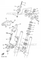 DIRECTION pour Yamaha XJR1200SP de 1998