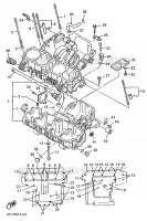 CARTER MOTEUR pour Yamaha XJR1200SP de 1998