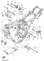 CADRE pour Yamaha XJR1200SP de 1998