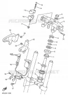 DIRECTION pour Yamaha XJR1200SP de 1998