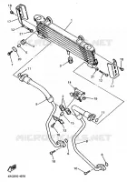 RADIATEUR D'HUILE / ECHANGEUR pour Yamaha XJR1200SP de 1998