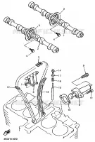 ARBRE A CAMES / CHAINE DE DISTRIBUTION pour Yamaha XJR1200SP de 1998