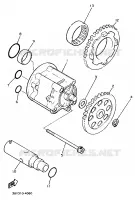 POMPE A HUILE pour Yamaha XJR1200SP de 1998