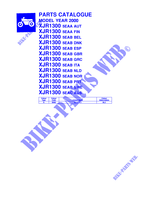 * CATALOG PREFACE * pour Yamaha XJR1300 de 2000