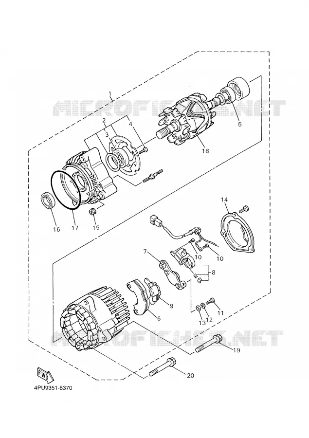 ALLUMAGE Yamaha MOTO 1300 2000 XJR  XJR1300SP