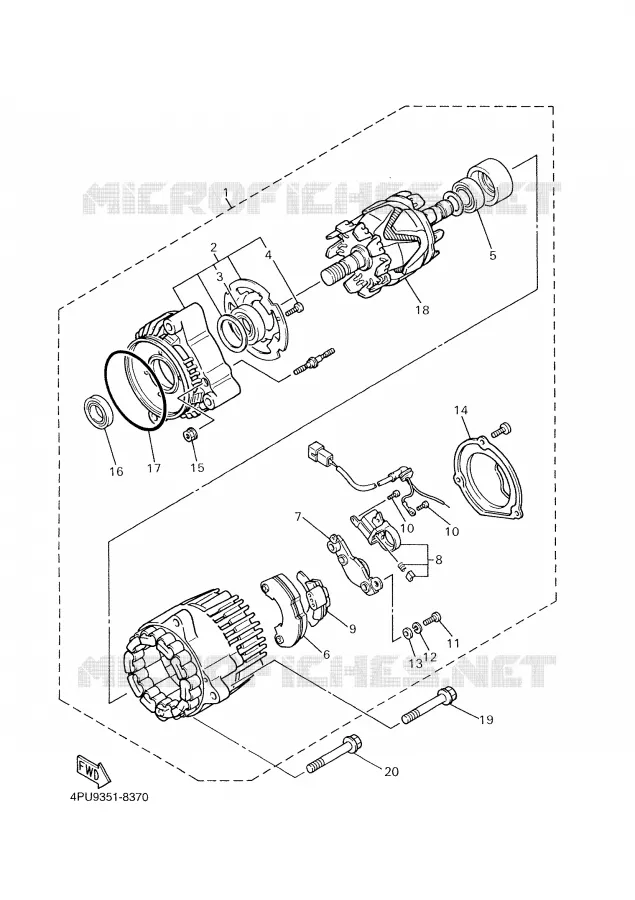 ALLUMAGE Yamaha MOTO 1300 2006 XJR  XJR1300V