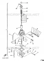 CARBURATEUR pour Yamaha XT125 de 1988