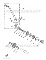 DEMARREUR pour Yamaha XT125 de 1988