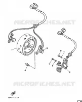 ALLUMAGE pour Yamaha XT125 de 1988