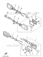 CLIGNOTANT pour Yamaha XT125 de 1988