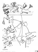 PARTIE ELECTRIQUE 1 pour Yamaha XT125 de 1988
